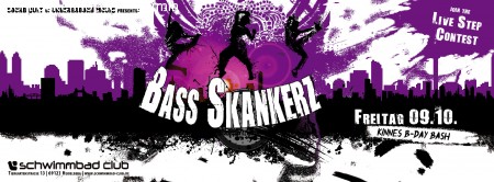 1. Bass Skankers Werbeplakat