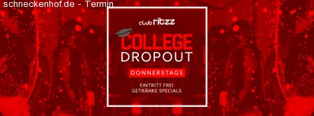 College Dropout - Die StudentenParty Werbeplakat