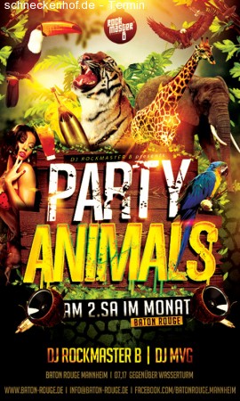 Party Animals! Werbeplakat
