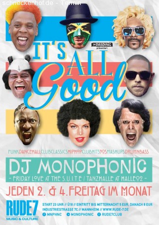 It's All Good with DJ Monophonic Werbeplakat
