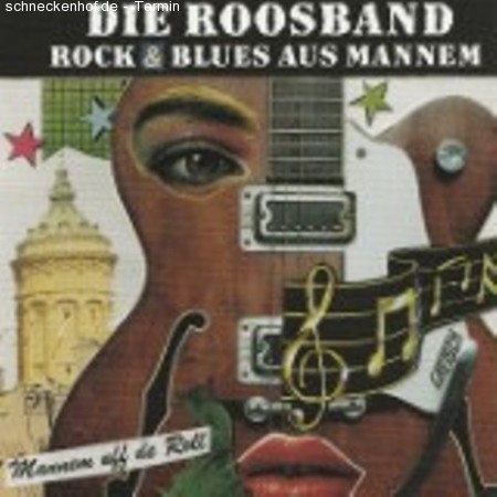 roosband - Mannemer Blues & Rock Werbeplakat