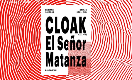 #010204 - Cloak, El Señor Matanza Werbeplakat