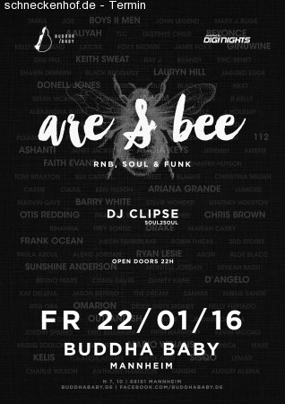ARE & BEE Werbeplakat