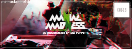 Maniac Madness: Rockmaster B & MC Puppe Werbeplakat