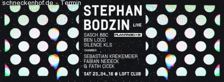 Loft: Stephan Bodzin Live Werbeplakat