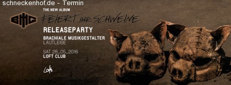 BMG Album Release Party Werbeplakat
