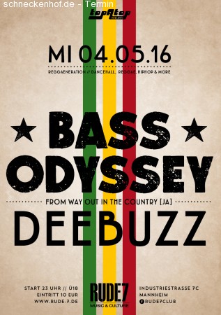 Bass Odyssey (Jamaica) Werbeplakat