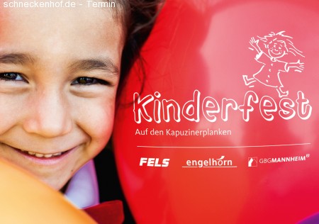 Kinderfest Mannheim 2016 Werbeplakat
