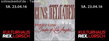 Guns Reloaded Vs. Saints Of Los Angeles Werbeplakat
