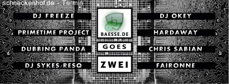 Baesse.de goes Disco Zwei! Werbeplakat