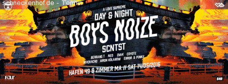 A Love Supreme Night: Boys Noize Werbeplakat