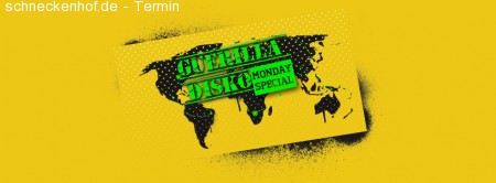 Guerilla Disko – Freier Eintritt für Stu Werbeplakat
