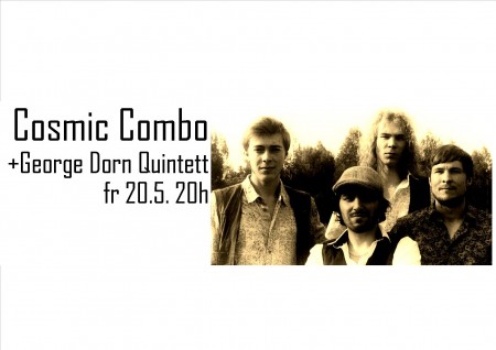 Cosmic Combo  & George Dorn Werbeplakat