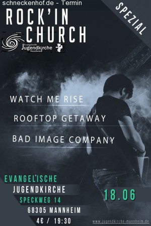 Rock'in Church Spezial Werbeplakat