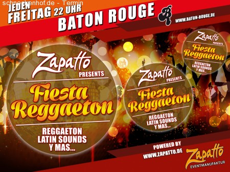 Zapatto – Fiesta Reggaeton Werbeplakat