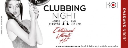 Clubbing Night Werbeplakat