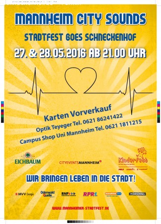 Stadtfest Afterparty Part 1 Werbeplakat