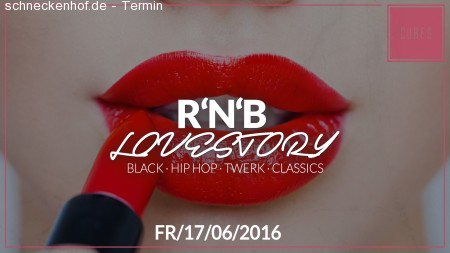 R'N'B Lovestory // Black & Urban Werbeplakat
