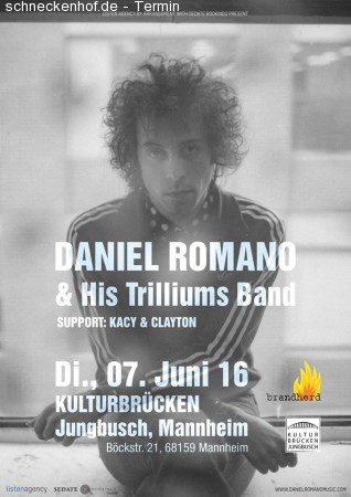 Daniel Romano and his Trilliums Band Werbeplakat
