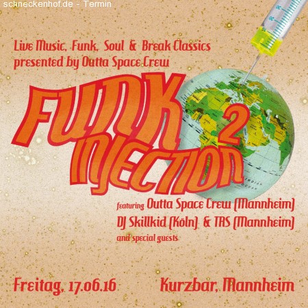 OSC presents FunkInjection Werbeplakat
