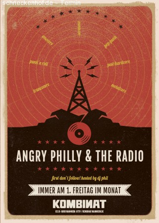 Angry Philly & The Radio Werbeplakat