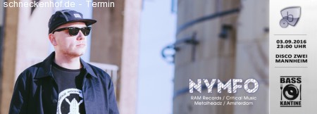 Basskantine präsentiert NYMFO Werbeplakat