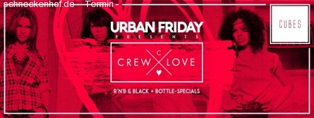 Urban Friday pres. Crewlove // RnB Werbeplakat