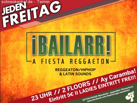 ¡Bailarr! Die Reggaeton Party Werbeplakat