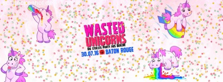Wasted Unicorns Werbeplakat