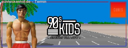 90s KIDS – 90s till now Werbeplakat
