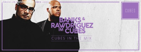 Banks & Rawdriguez im CUBES Werbeplakat