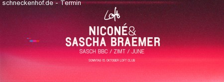 Niconé & Sascha Braemer Werbeplakat