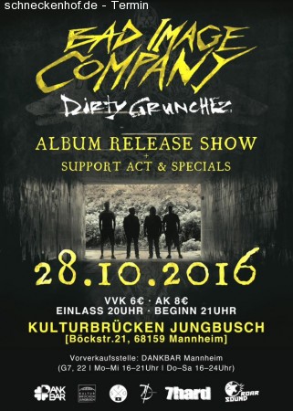 Bad Image Company | Album Release Show Werbeplakat