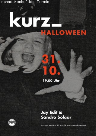 Halloween im Kurz_ Werbeplakat