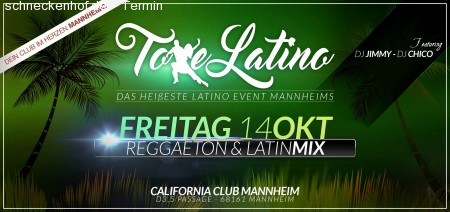 Toke Latino - Reggaeton & LatinMix Werbeplakat