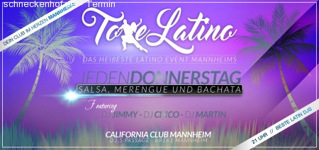 Toke Latino - Salsa D´Luxe Edition Werbeplakat