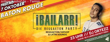 Bailarr – Die Salsa y Reggaeton Party Werbeplakat