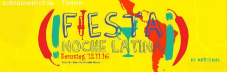 Fiesta Latina- La Wohnheimparty Werbeplakat