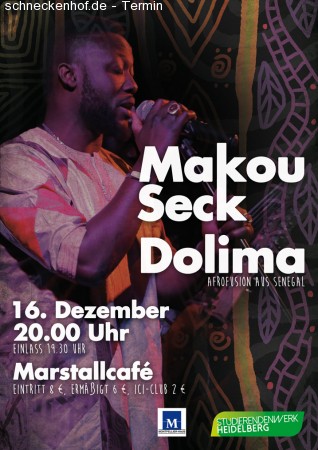 ICI-Club Konzert Dolima aus Senegal Werbeplakat