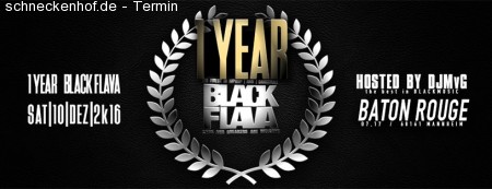 1 year Black Flava Werbeplakat