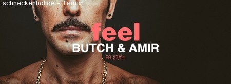 feel: butch & amir Werbeplakat
