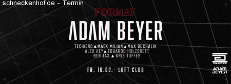 Format: Adam Beyer Werbeplakat