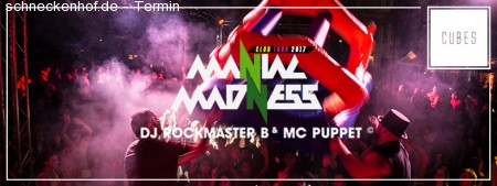 Maniac Madness by Rockmaster B Werbeplakat