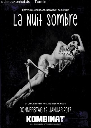 La Nuit Sombre Werbeplakat