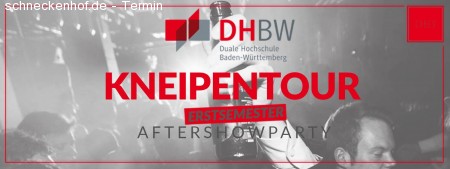 DHBW Kneipentour: Afterparty Werbeplakat