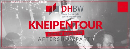 DHBW Kneipentour: Afterparty Werbeplakat