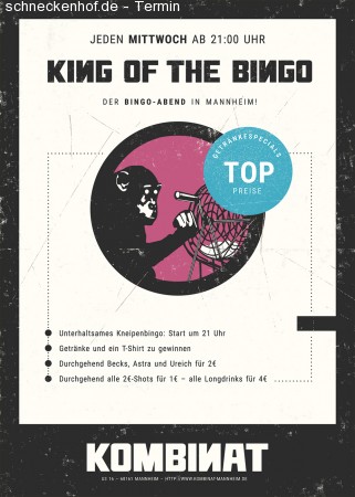 King Of The Bingo - Der Bingo-Abend Werbeplakat