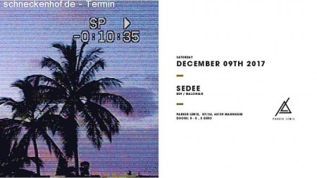 Parker Lewis presents Sedee Werbeplakat