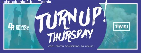 Turn UP! Thursday Werbeplakat
