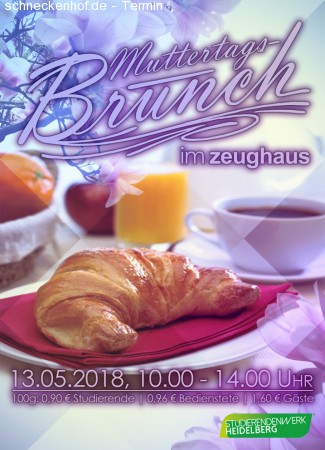 Muttertagsbrunch Werbeplakat